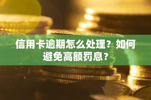 武汉信用卡逾期怎么处理？如何避免高额罚息？