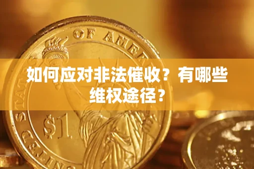 武汉如何应对非法催收？有哪些维权途径？