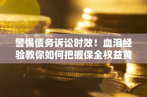 武汉警惕债务诉讼时效！血泪经验教你如何把握保全权益黄金期