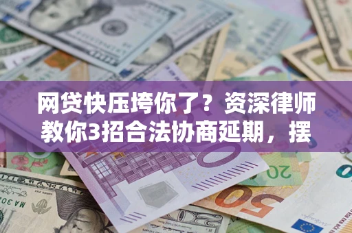 武汉网贷快压垮你了？资深律师教你3招合法协商延期，摆脱暴力催收！
