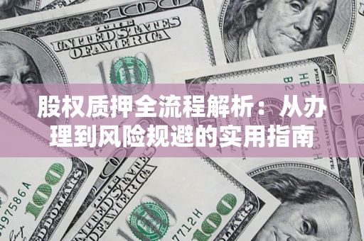 武汉股权质押全流程解析：从办理到风险规避的实用指南