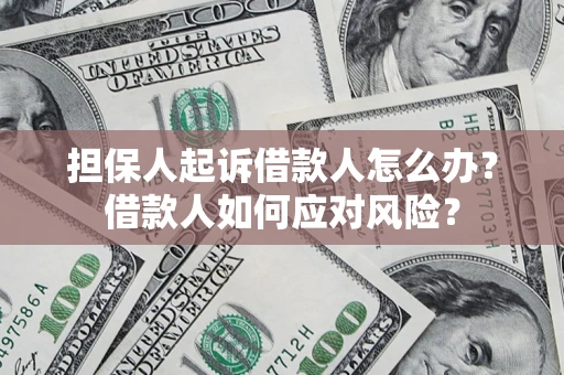 武汉担保人起诉借款人怎么办？借款人如何应对风险？
