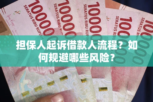 武汉担保人起诉借款人流程？如何规避哪些风险？