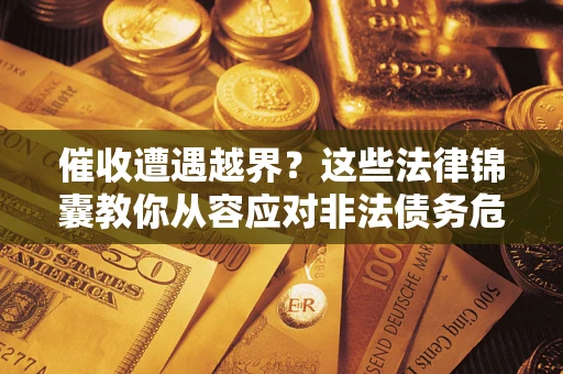 武汉催收遭遇越界？这些法律锦囊教你从容应对非法债务危机