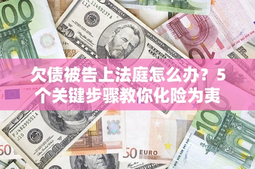 武汉欠债被告上法庭怎么办？5个关键步骤教你化险为夷