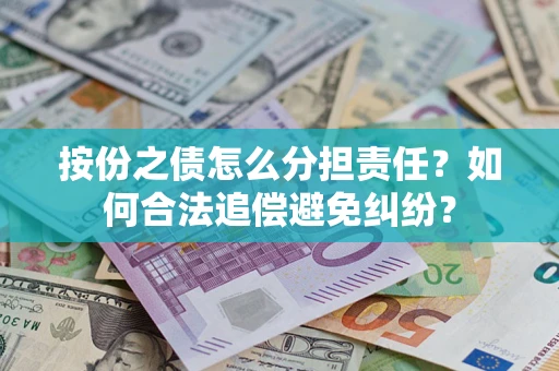 武汉按份之债怎么分担责任？如何合法追偿避免纠纷？